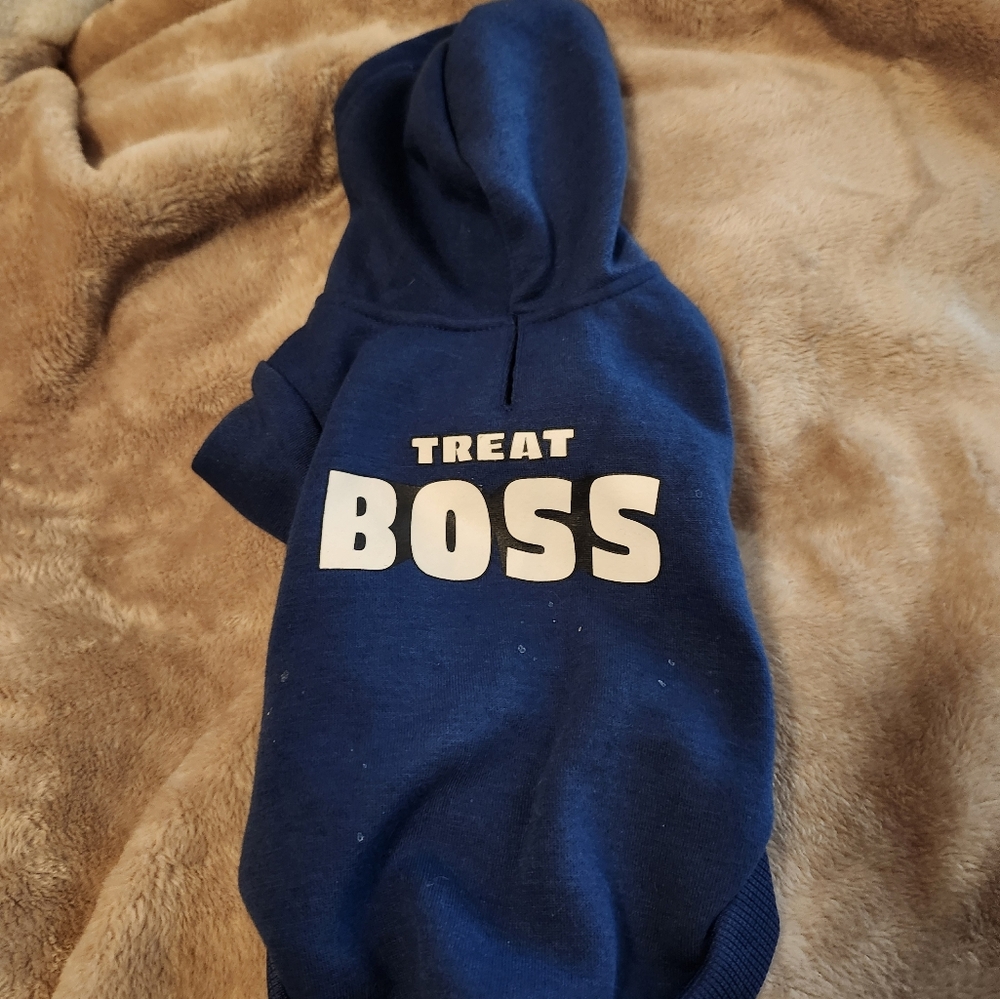 Dog hoodie xs